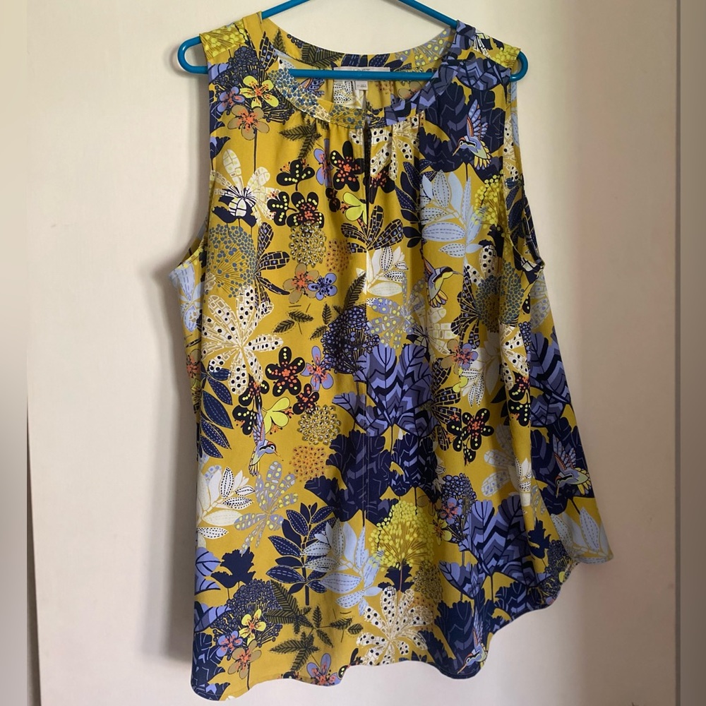 Sleeveless blouse - LOFT - 22